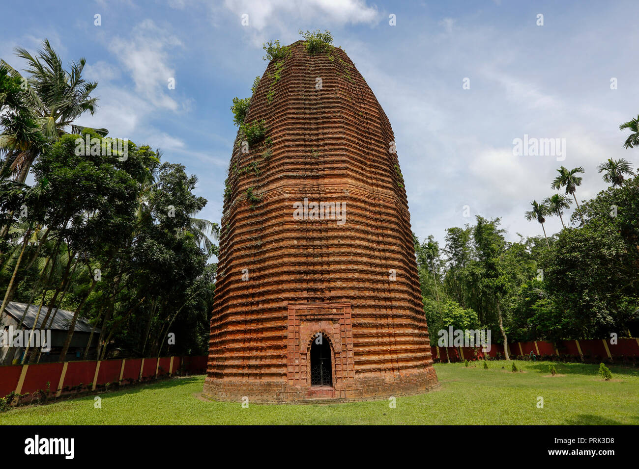 Mathurapur Deul, a unique and historic landmark of Faridpur. Modhukhali, Faridpur, Bangladesh. Stock Photo