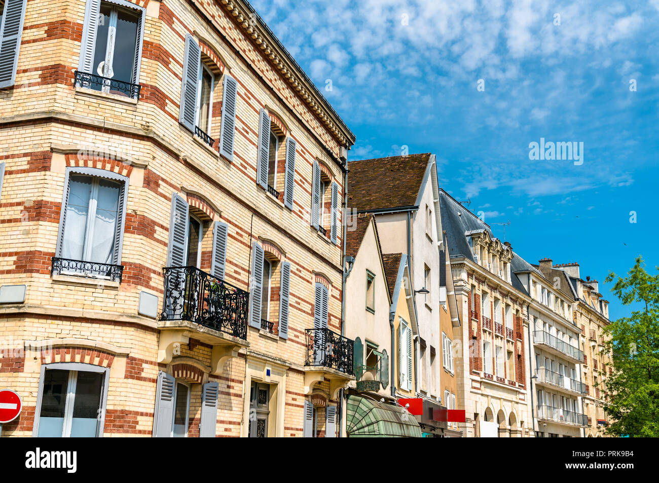 Historic buildings in Chartres, France Stock Photo - Alamy