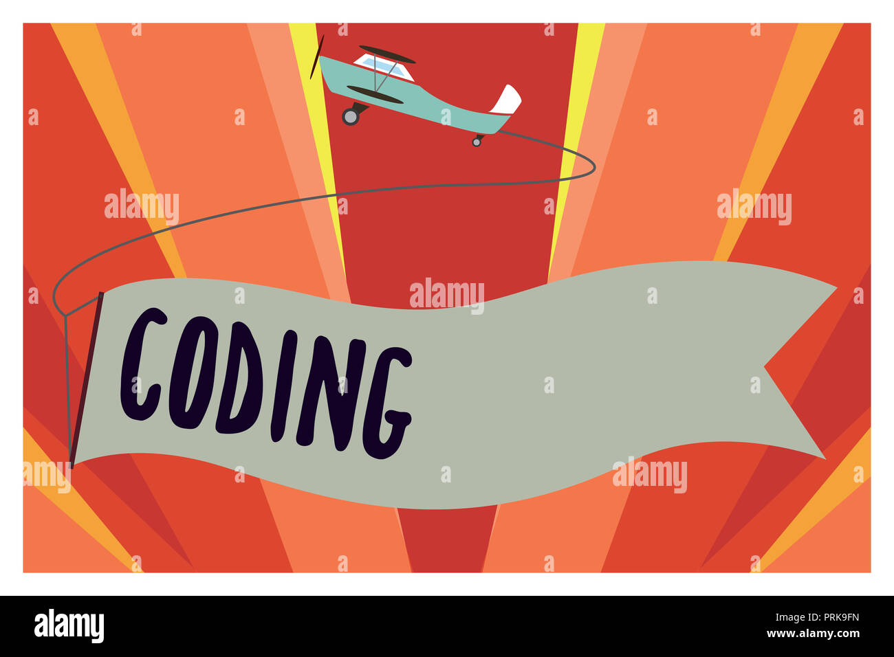 Conceptual hand writing showing Coding. Business photo showcasing assigning code to something for classification identification. Stock Photo