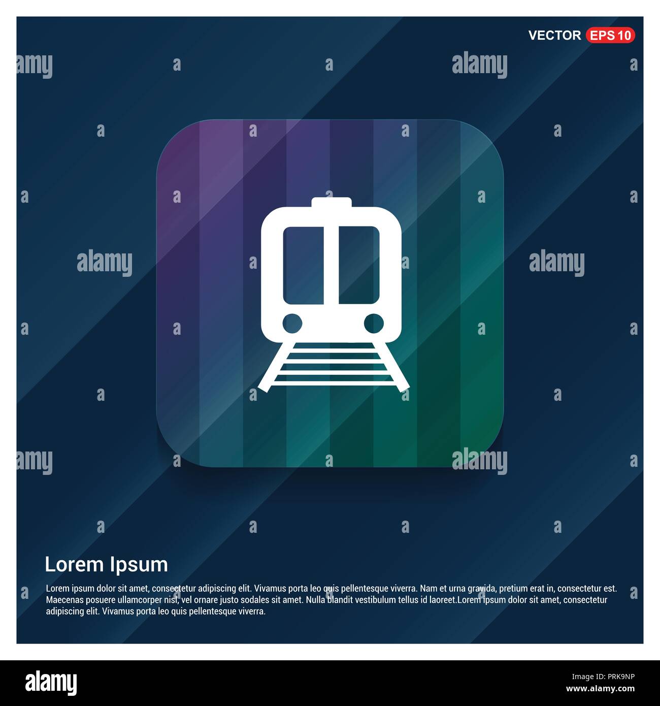 Railroad track icon - Free vector icon Stock Vector Image & Art - Alamy