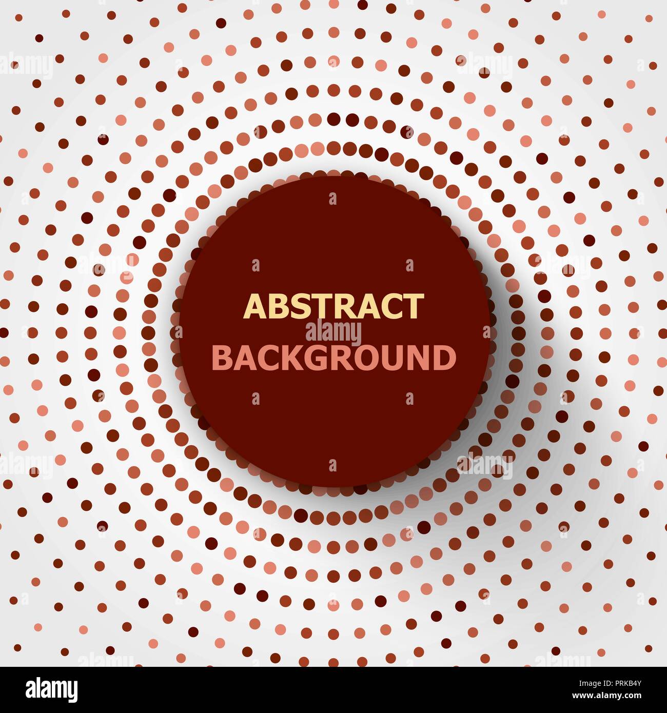 Abstract background with red tone circles halftone, stock vector Stock ...