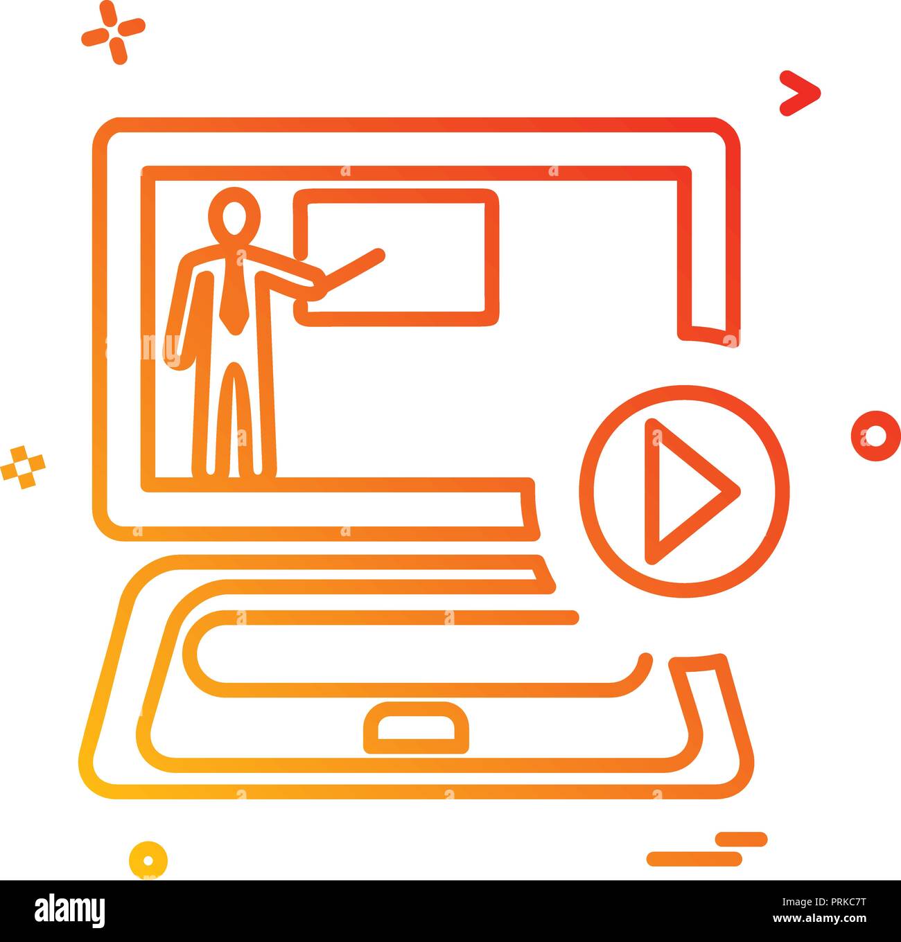 Computer icon design vector Stock Vector Image & Art - Alamy