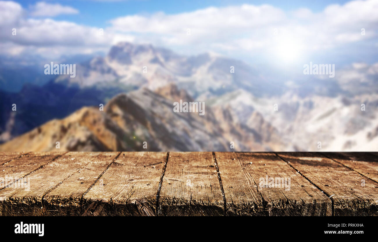 Empty table background Stock Photo - Alamy