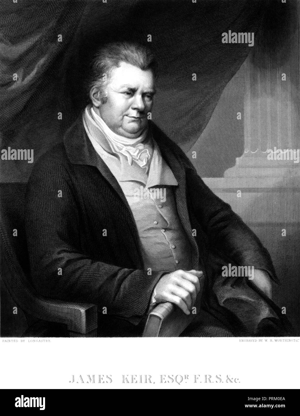 JAMES KEIR (17351820) Scottish inventor, chemist and geologist Stock
