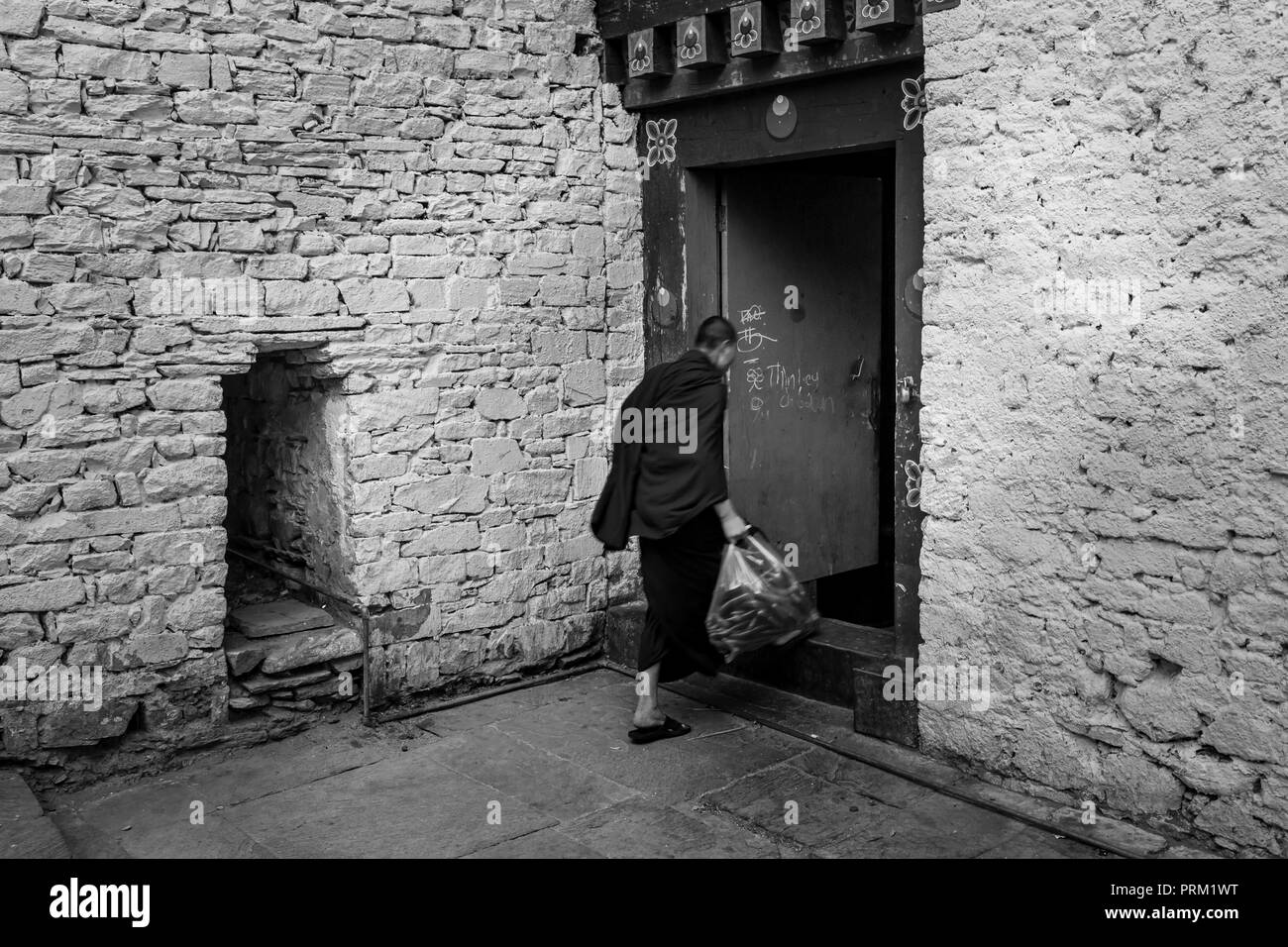 Bhutanese Art Black And White Stock Photos & Images - Alamy