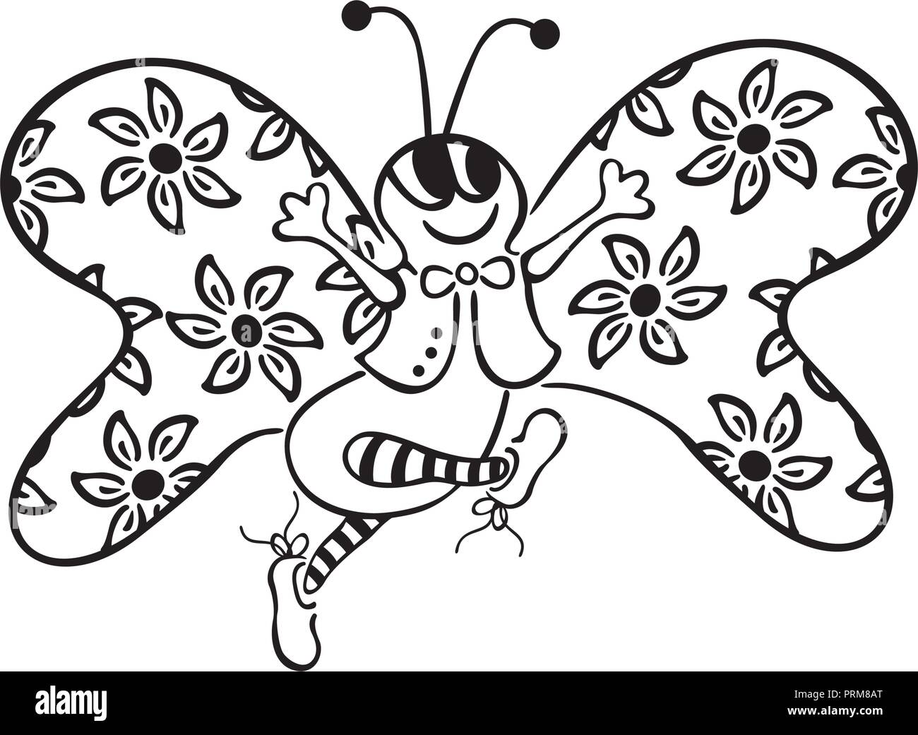 Butterfly cartoon Black and White Stock Photos & Images - Alamy Butterfly cartoon Black and White Stock Photos & Images - Alamy