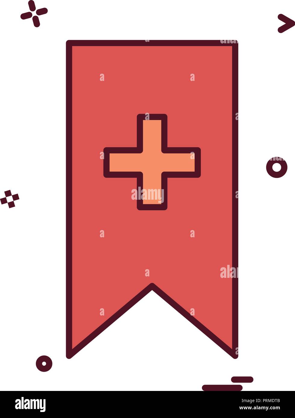 Bookmark bookmarks favorite favorites ribbon icon vector design Stock