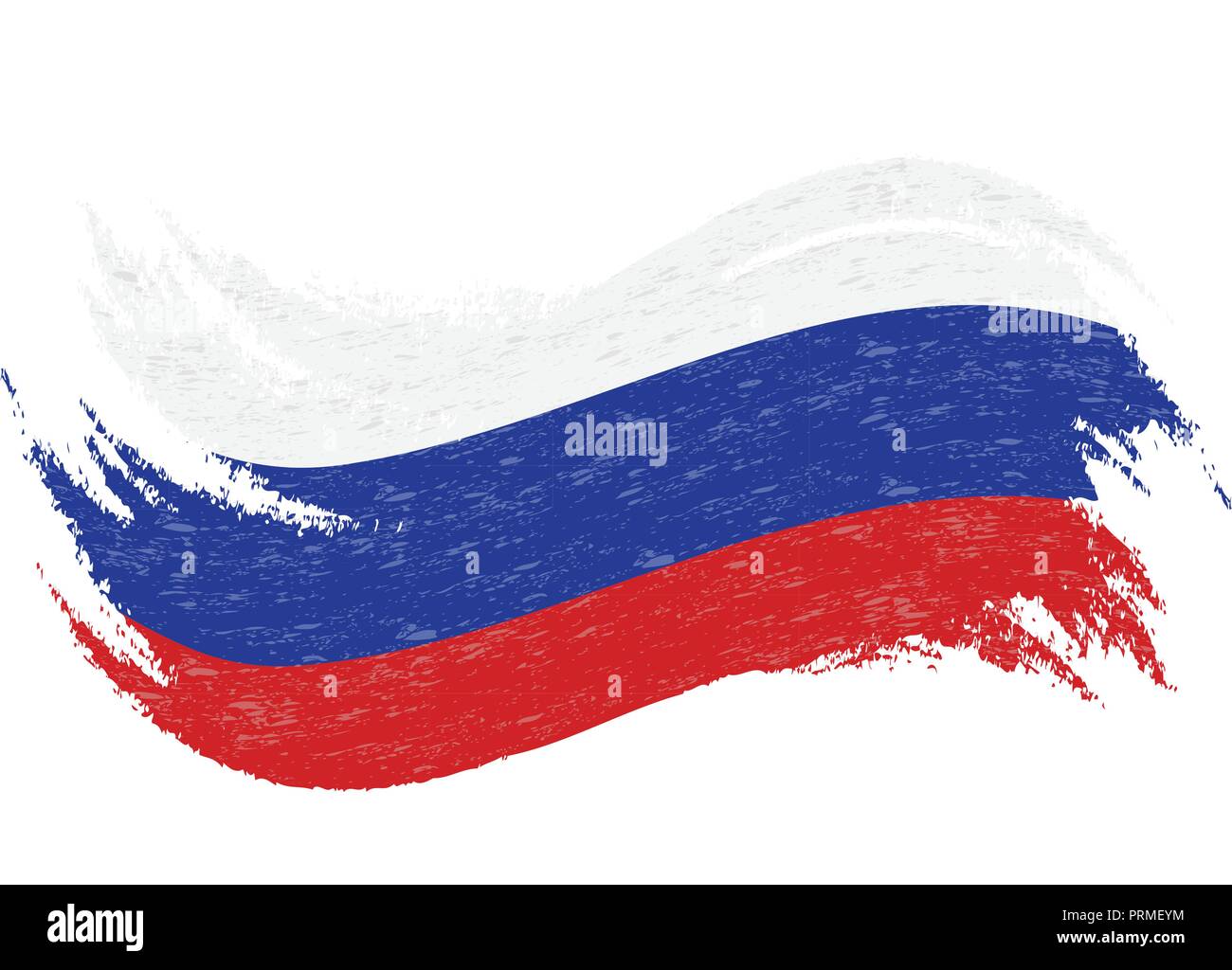 Contour conditional map of Russia in the colors of the Russian flag. Flat  map of the borders of the Russian Federation. Scalable design Stock Vector  Image & Art - Alamy