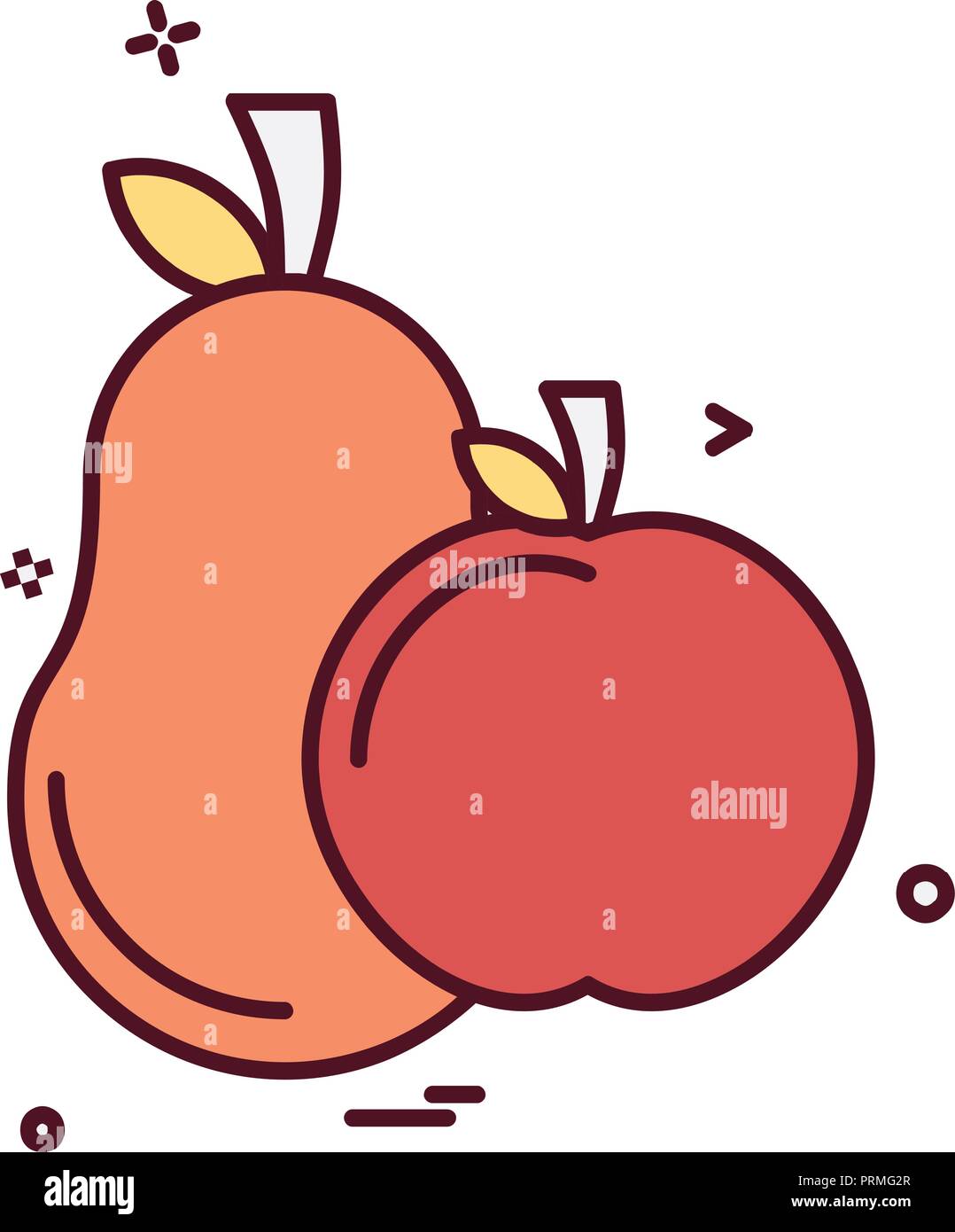 Fruits icon design vector Stock Vector Image & Art - Alamy