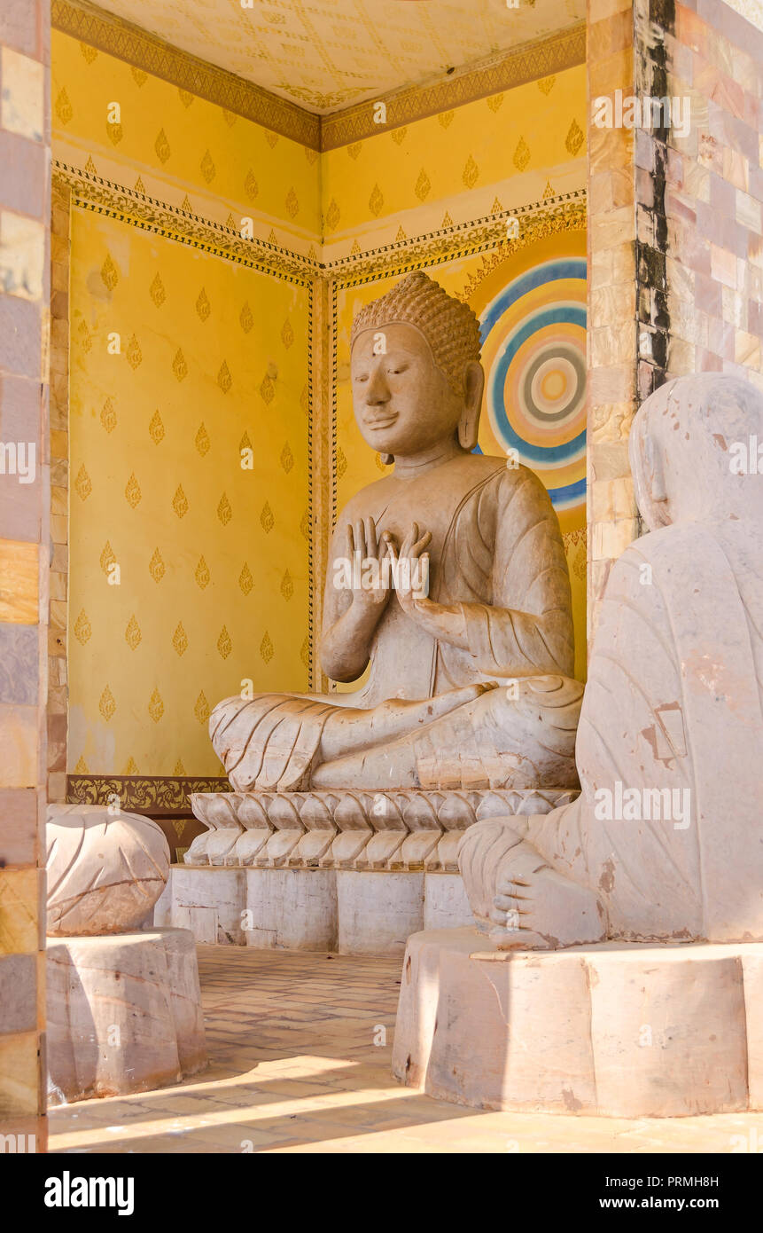 One of the shrines in the Vipassana Dhura Buddhist Meditation Center