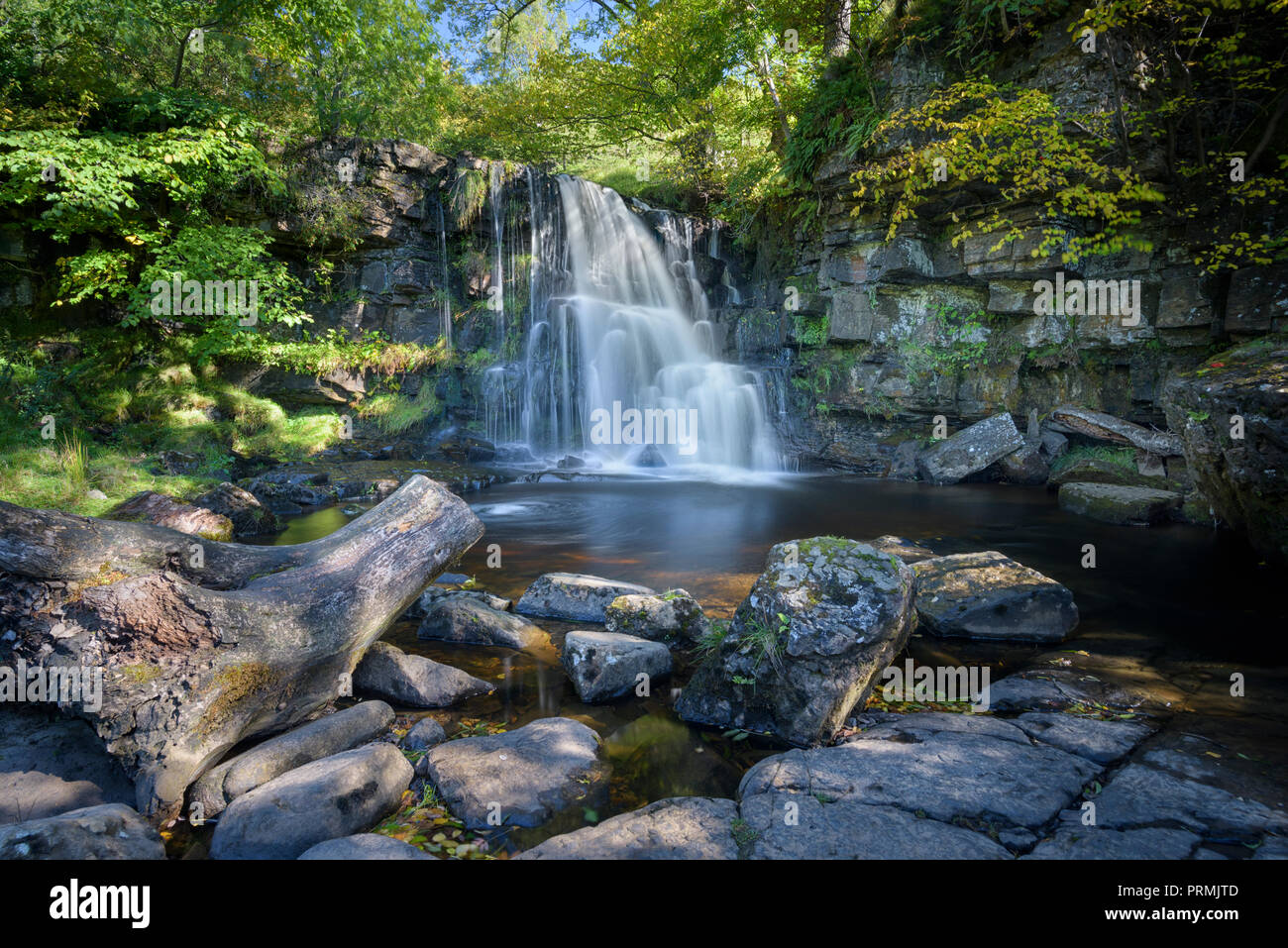Tranquil, peaceful secluded natural scene romantic location Stock Photo