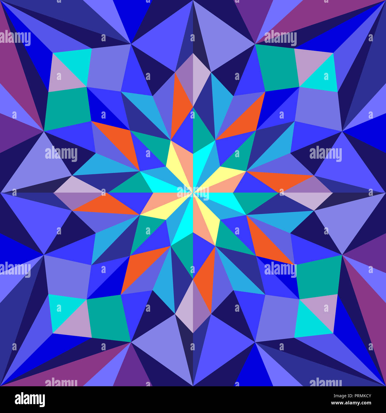 Seamless background with abstract geometric pattern. Background made of triangles. Scribble texture. Textile rapport. Stock Photo