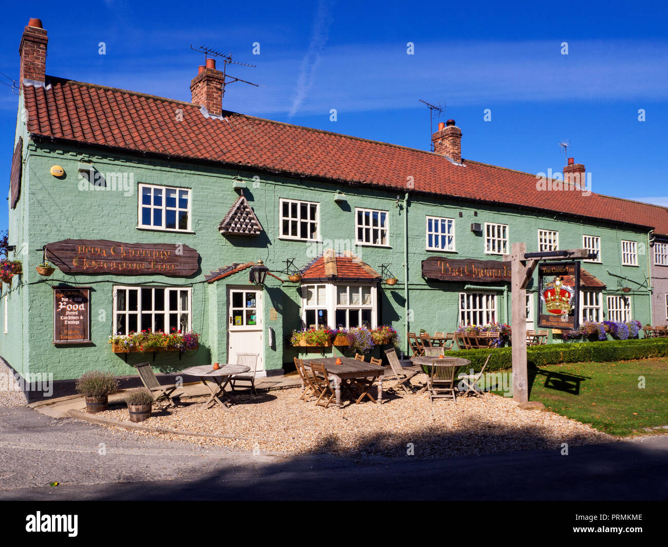 The Crown Inn 16th Century coaching inn at Roecliffe village near