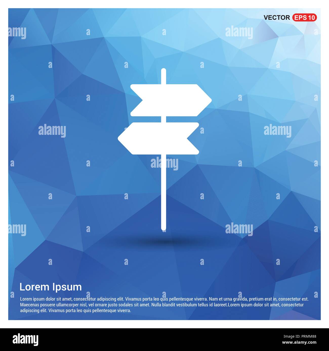 Direction signboard icon Stock Vector Image & Art - Alamy