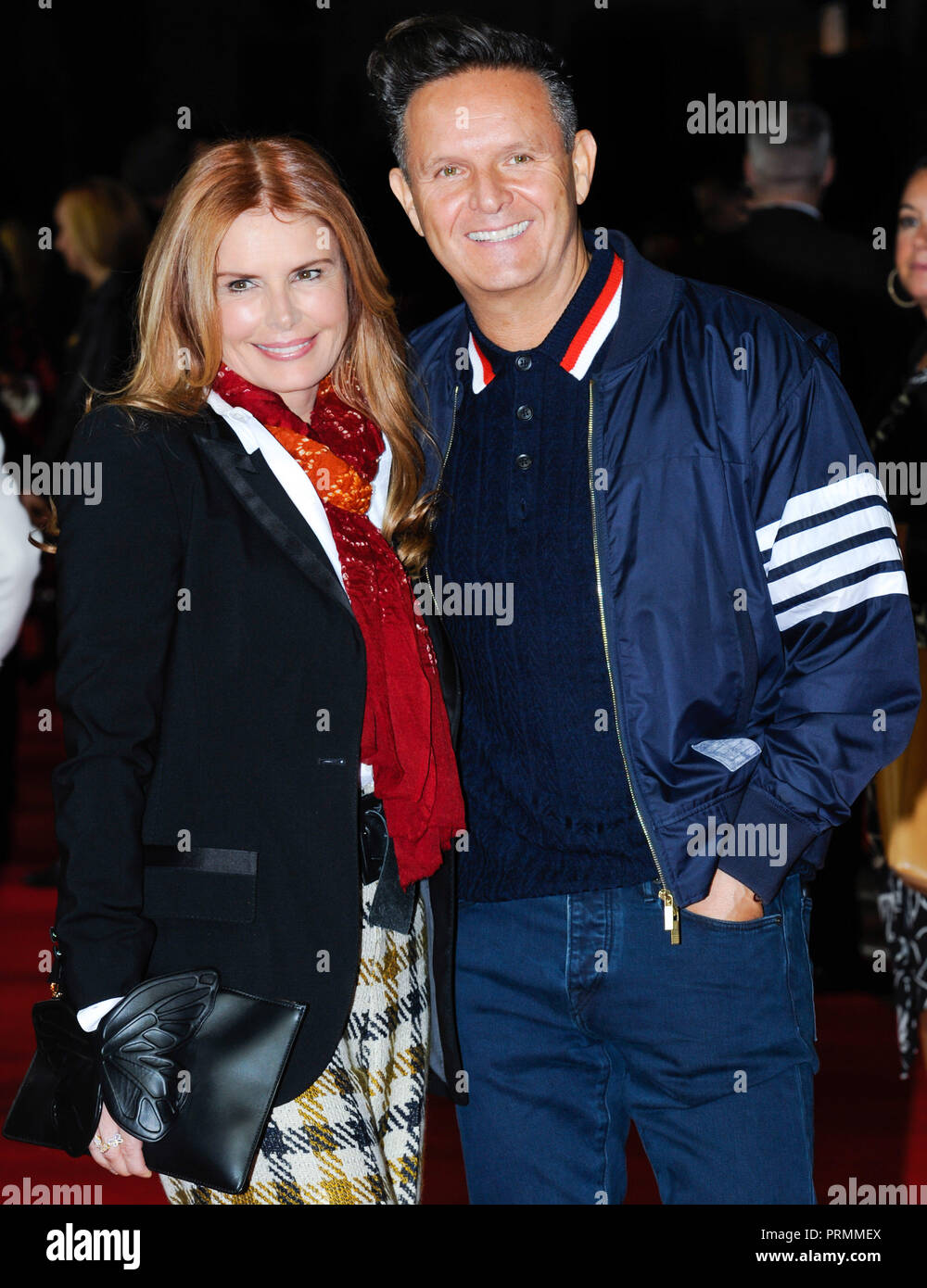 roma-downey-and-husband-mark-burnett-hi-res-stock-photography-and