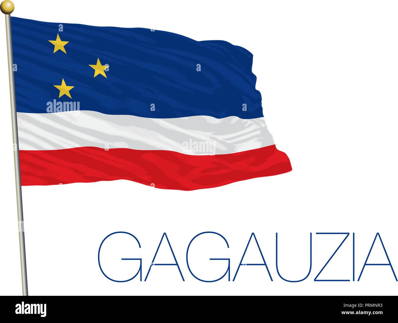 Как выглядит флаг гагаузии