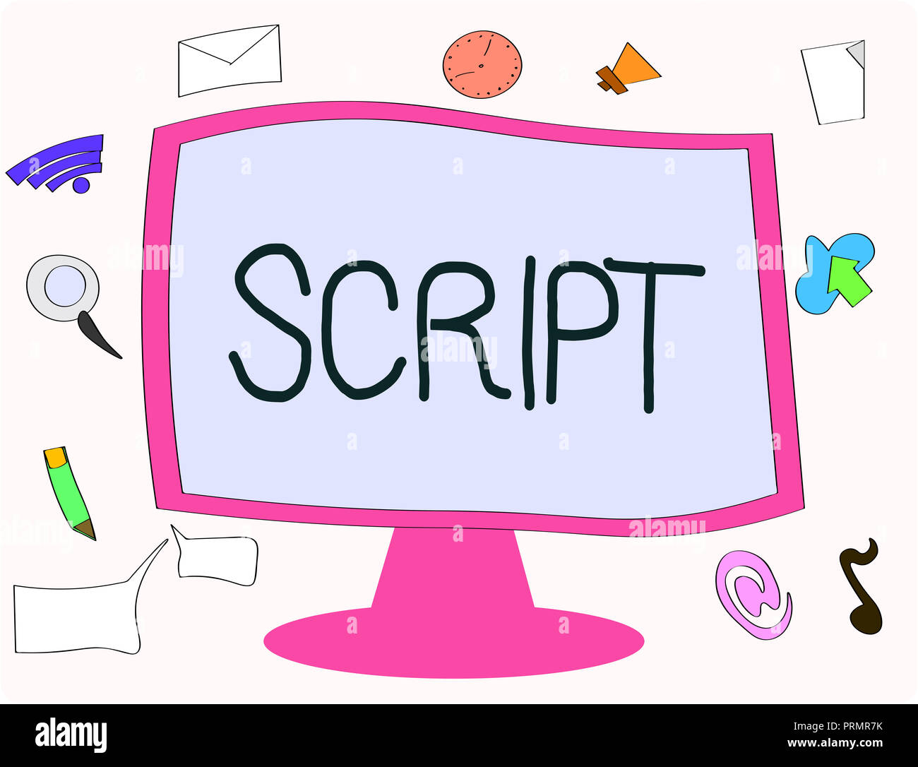 Play Script Clipart