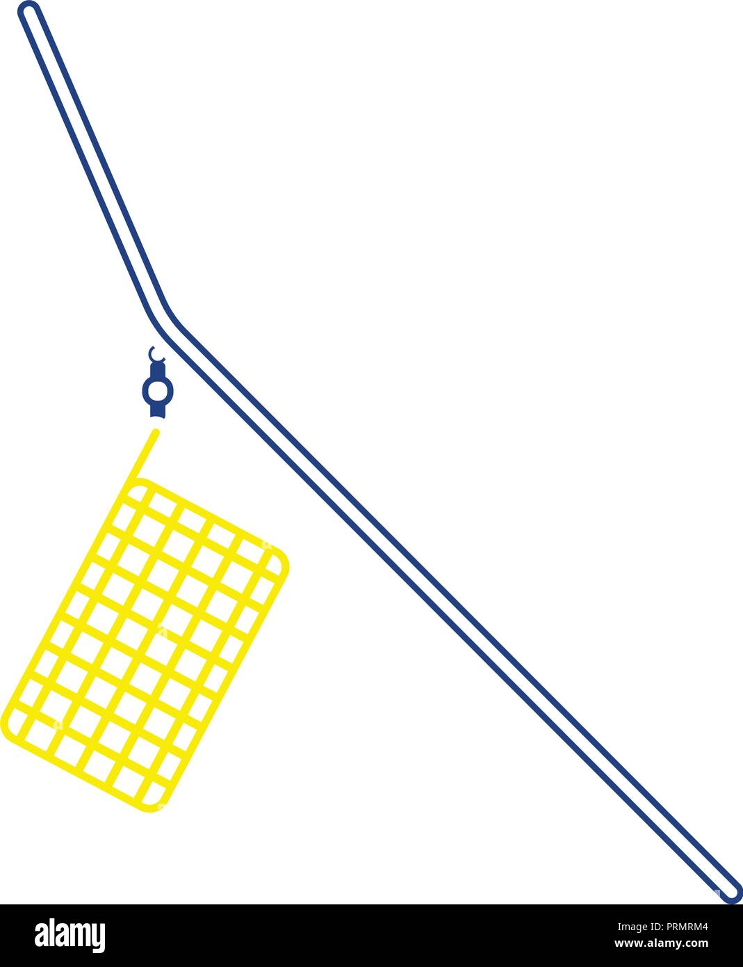 Icon of fishing feeder net. Thin line design. Vector illustration Stock ...