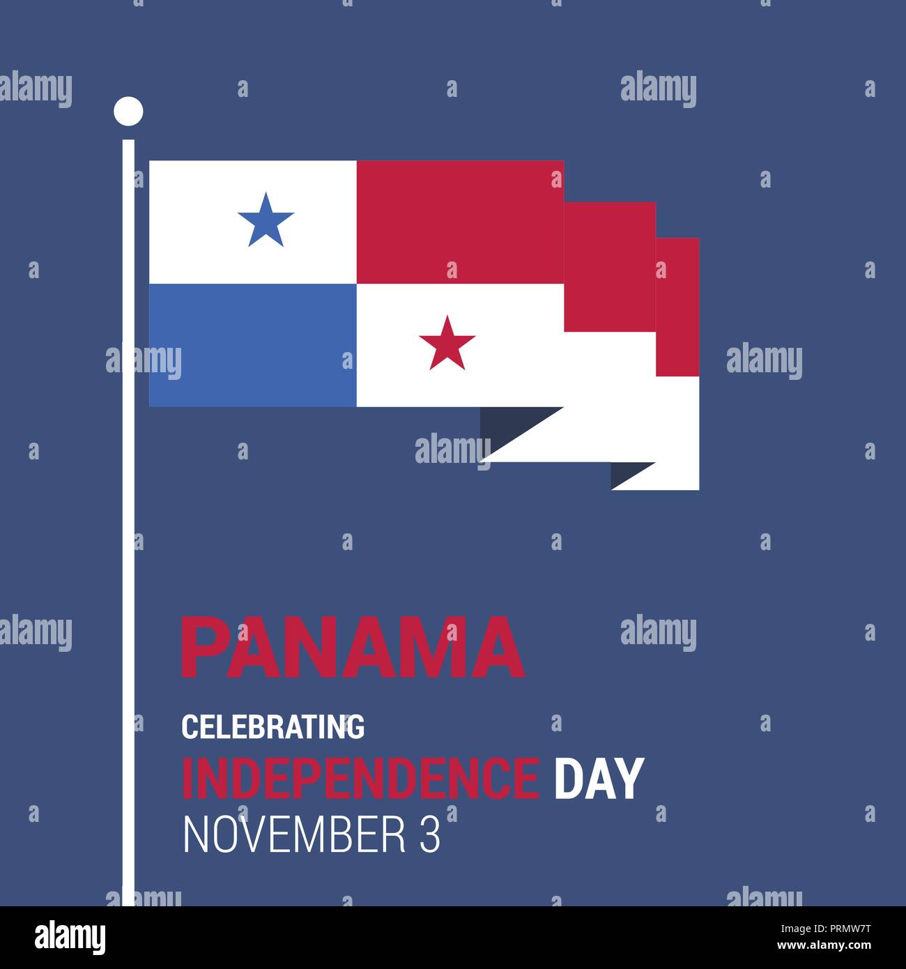 Panama Independence day design vector Stock Vector Image & Art Alamy