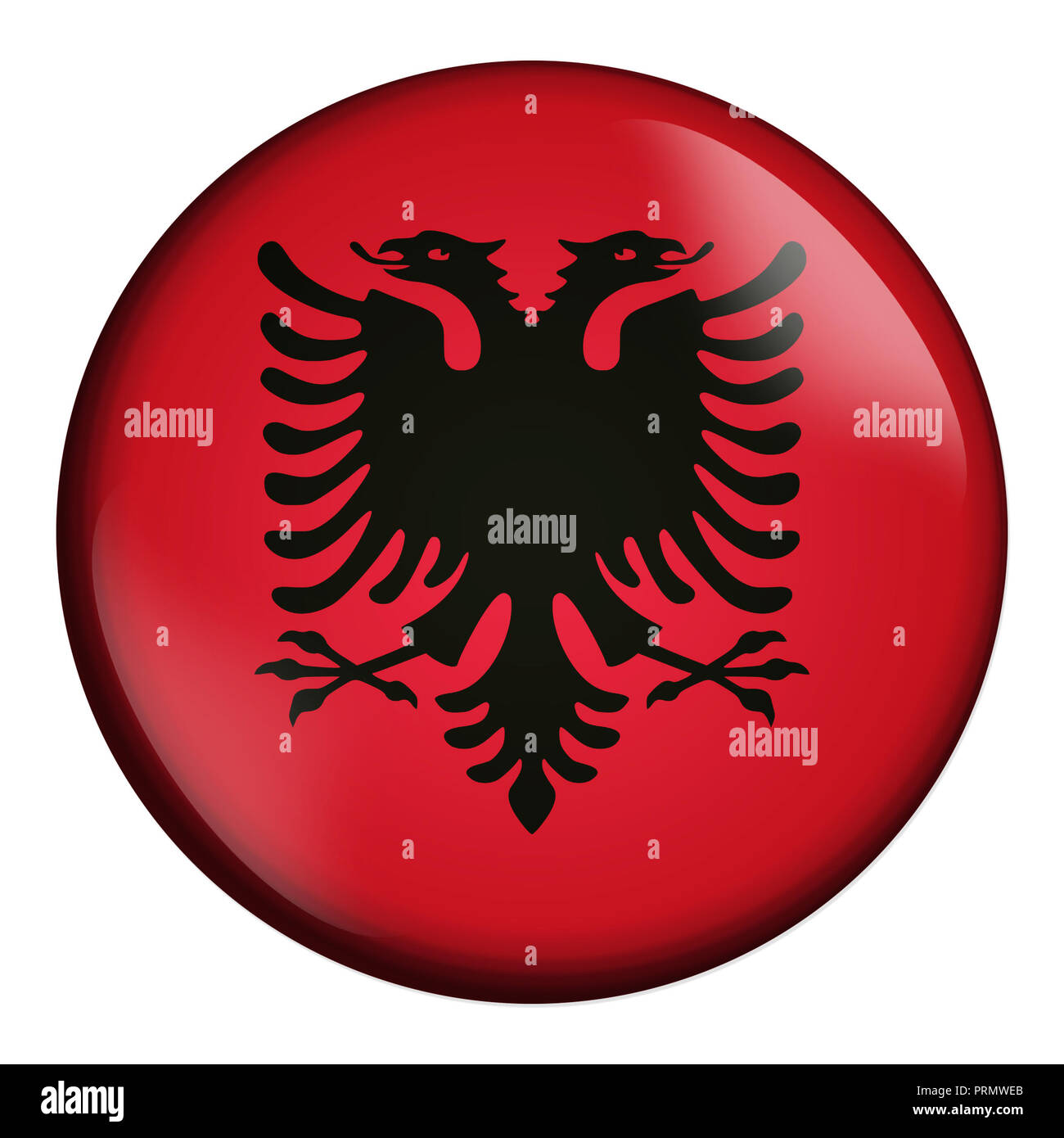 Albania flag flags country travel hi-res stock photography and images