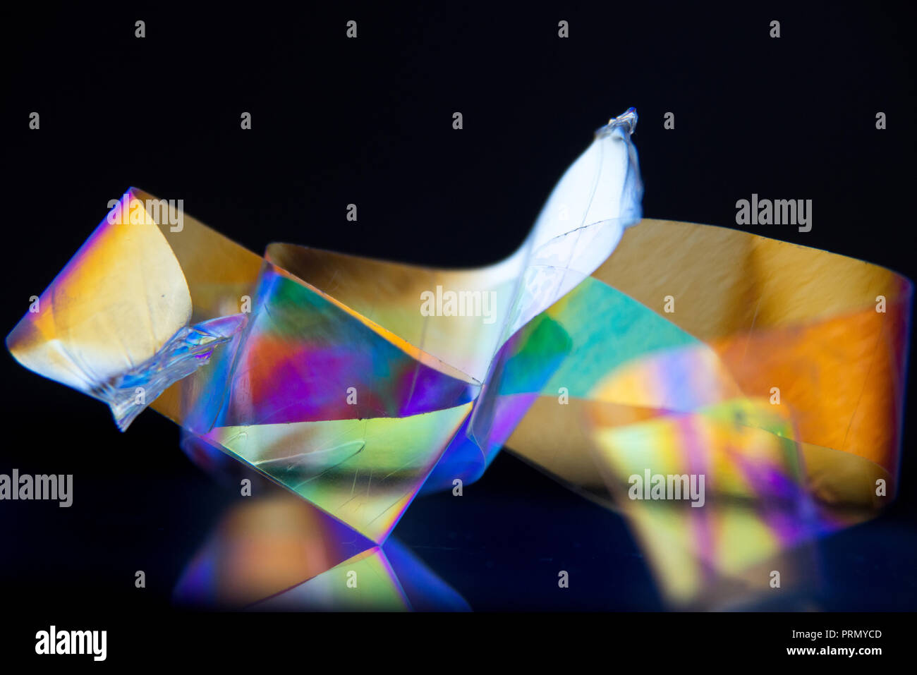 Cross Polarization Stock Photo