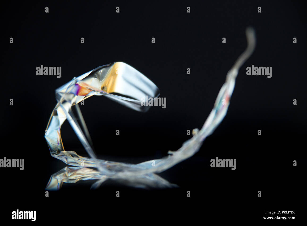 Cross Polarization Stock Photo