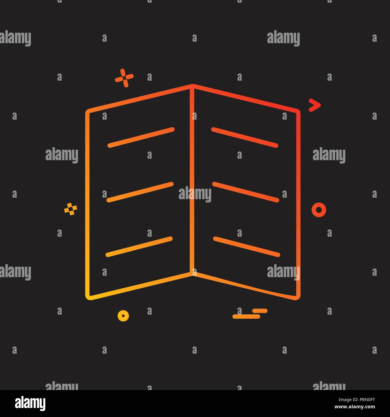 Book icon design vector Stock Vector Image & Art - Alamy