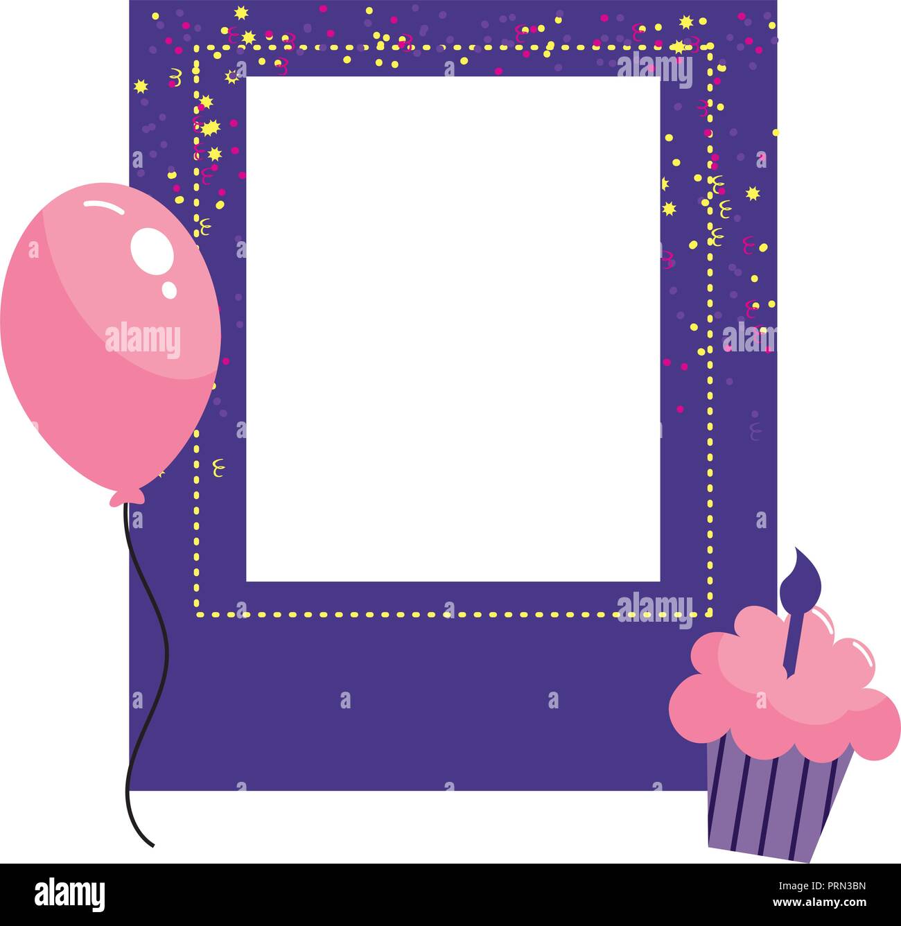 Happy birthday frame Stock Vector Image & Art - Alamy