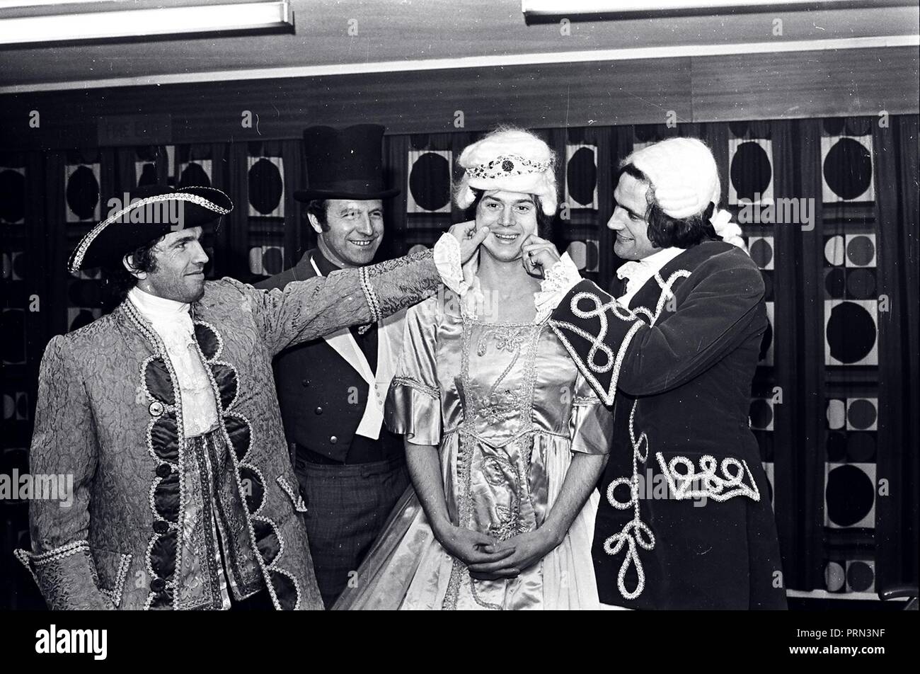 Leeds United Pantomime Xmas 1974 Stock Photo Alamy