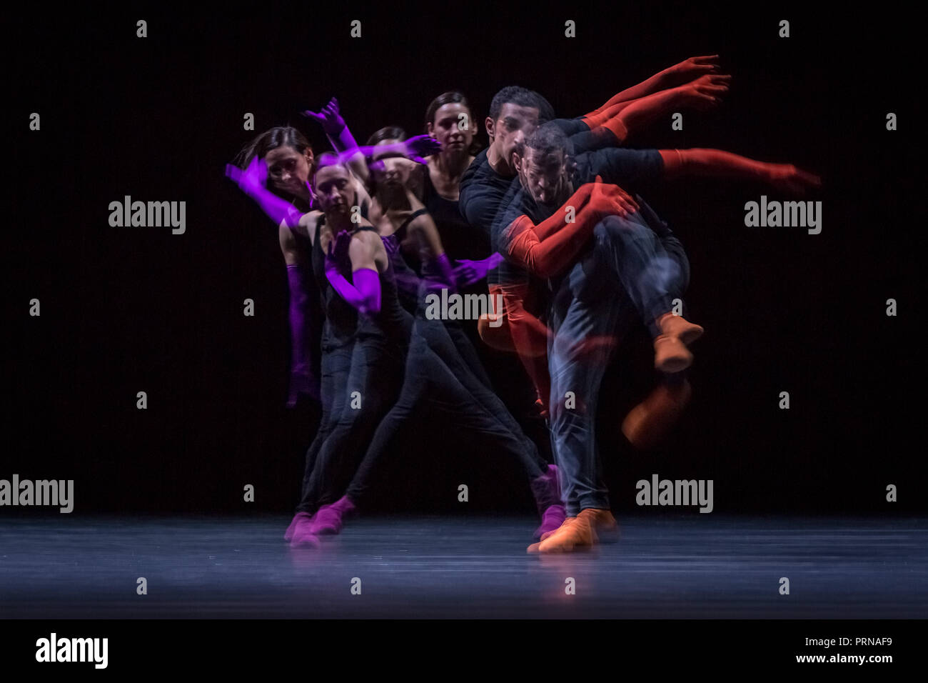 London, UK. 3rd Oct 2018. William Forsythe – A Quiet Evening of Dance at Sadler’s Wells. Credit: Guy Corbishley/Alamy Live News Stock Photo