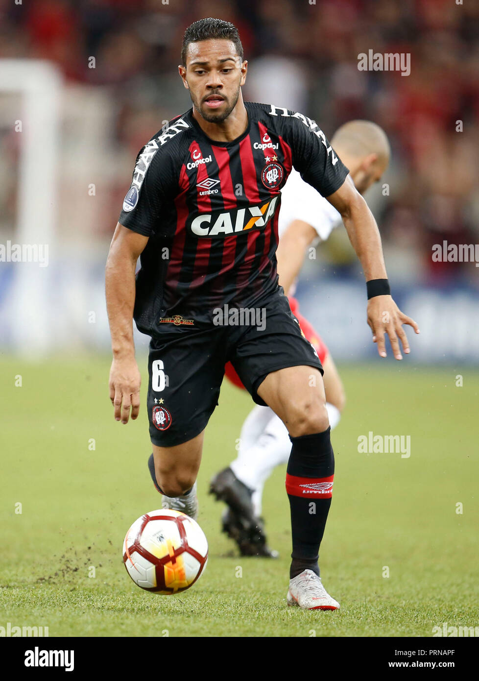 Curitiba Brazil 03rd Oct 2018 Atletico Paranaense S Renan Lodi In Action During The Copa Sudamericana Round Of 16 Second Leg Match Between Atletico Paranaense And Caracas Fc At The Arena Da Baixada