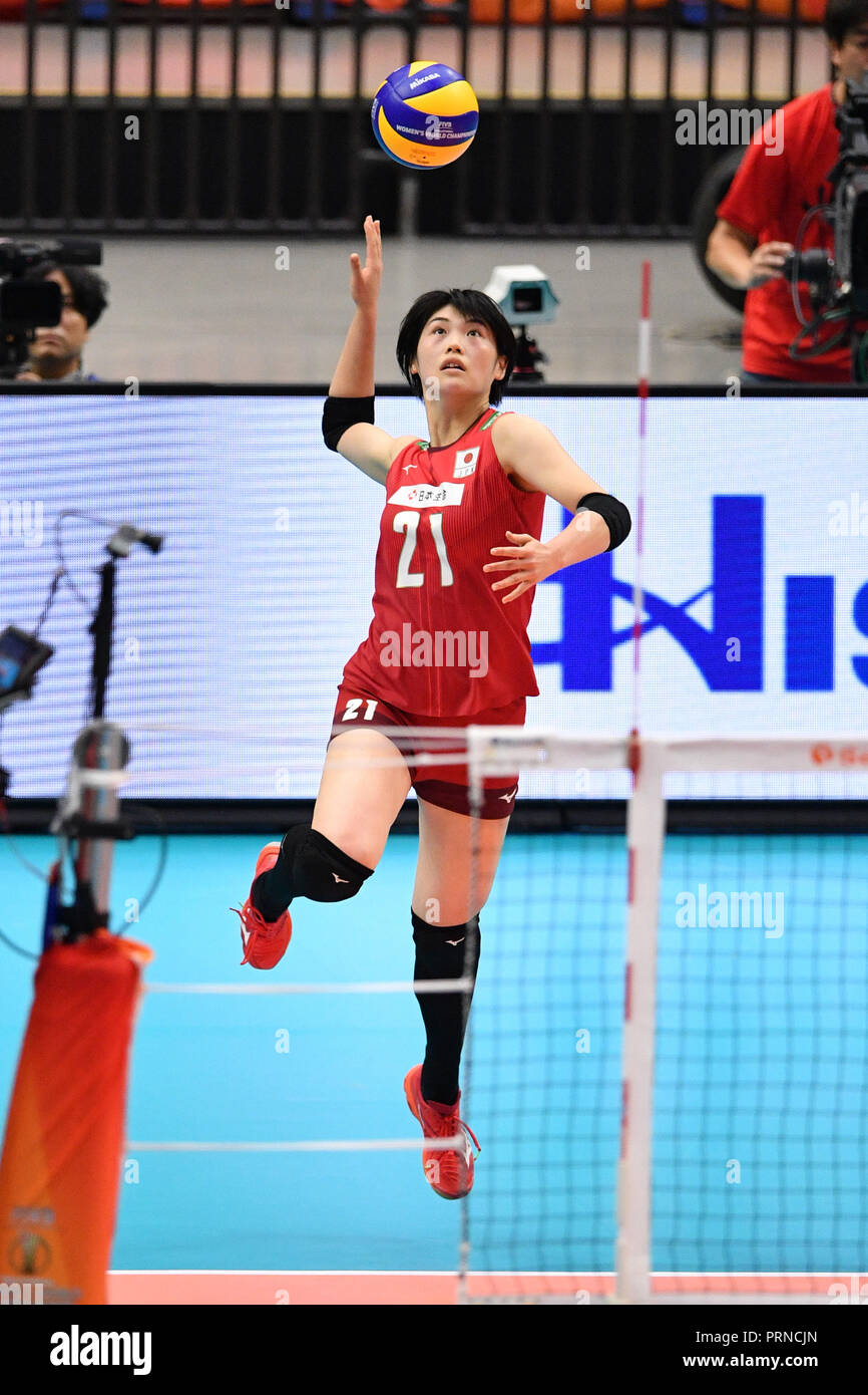 /Ai Kurogo (JPN), OCTOBER 3, 2018 Volleyball FIVB Volleyball Women