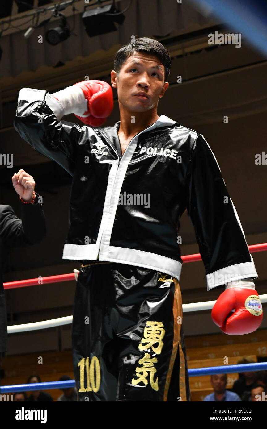Tokyo, Japan. 26th Sep, 2018. Daisuke Sugita (JPN) Boxing