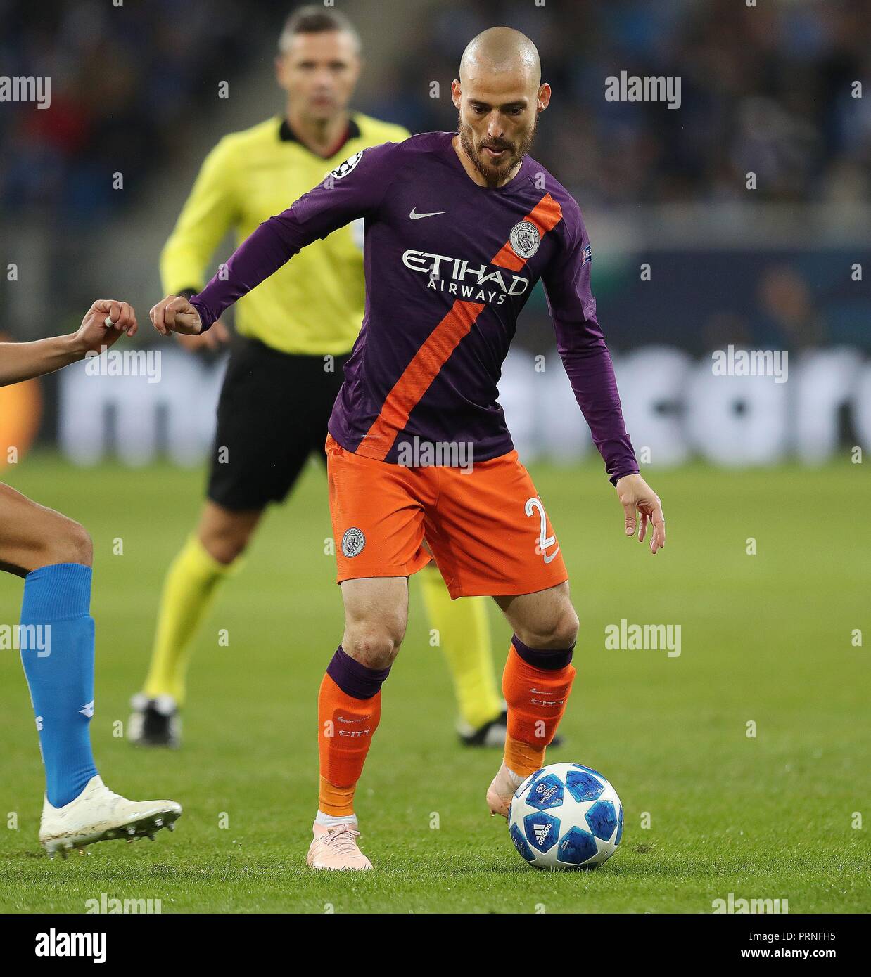 David silva manchester city 2018 hi-res stock photography and images David silva manchester city 2018 hi-res stock photography and images