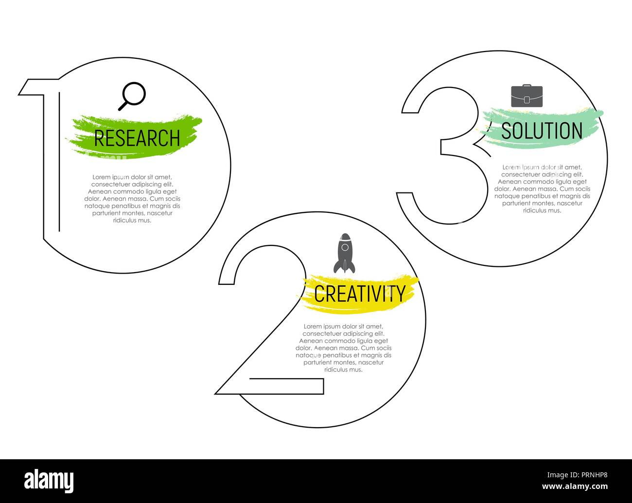 Infographic business template Stock Vector