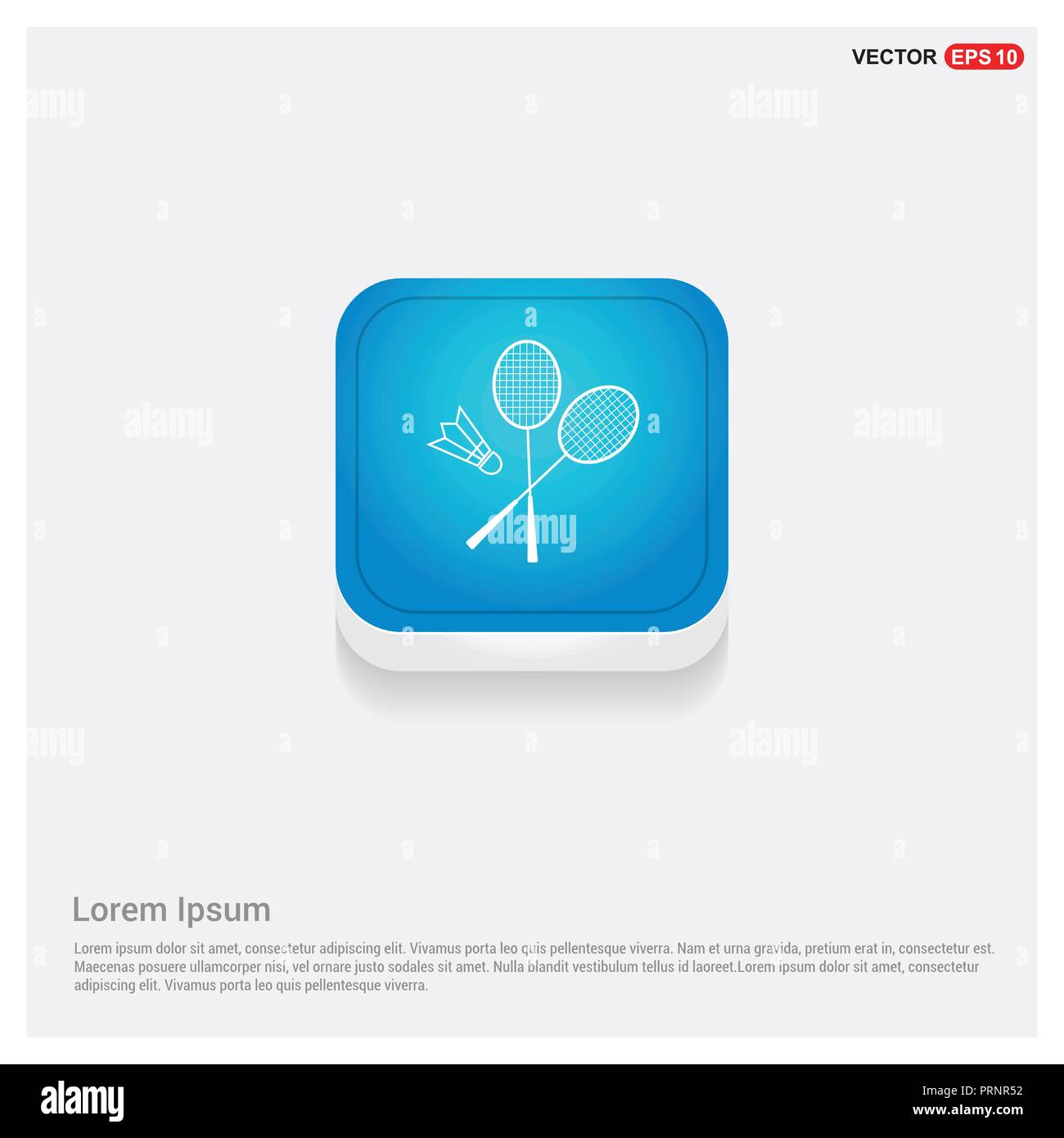 Racket Shuttlecock Icon Stock Vector Image & Art - Alamy