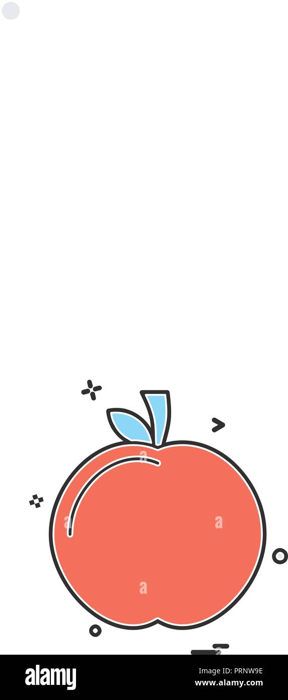 Fruits icon design vector Stock Vector Image & Art - Alamy