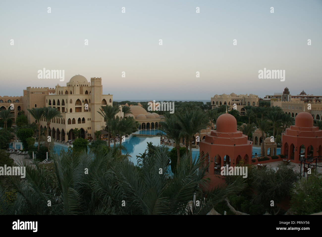 Hurghada Marina place Hotel Hurghada Red Sea all inclusive service Stock  Photo - Alamy
