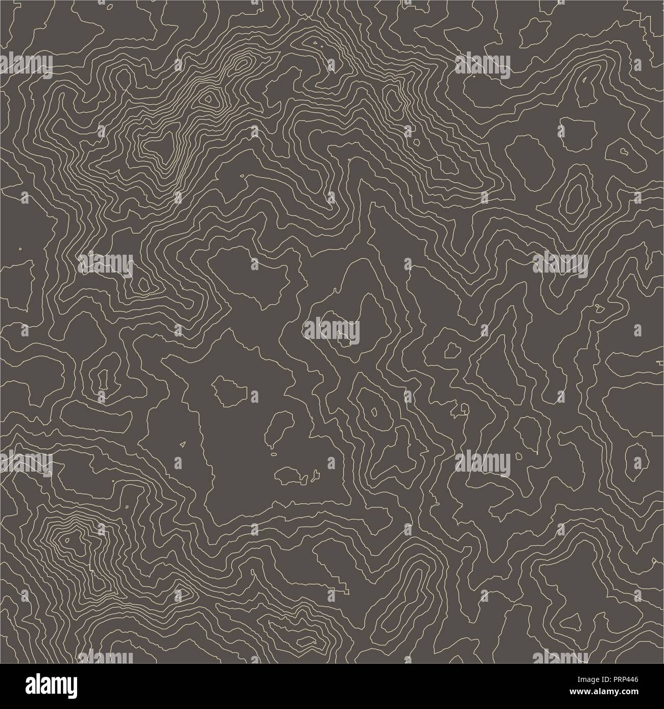 Topographic map background with space for your copy Stock Vector