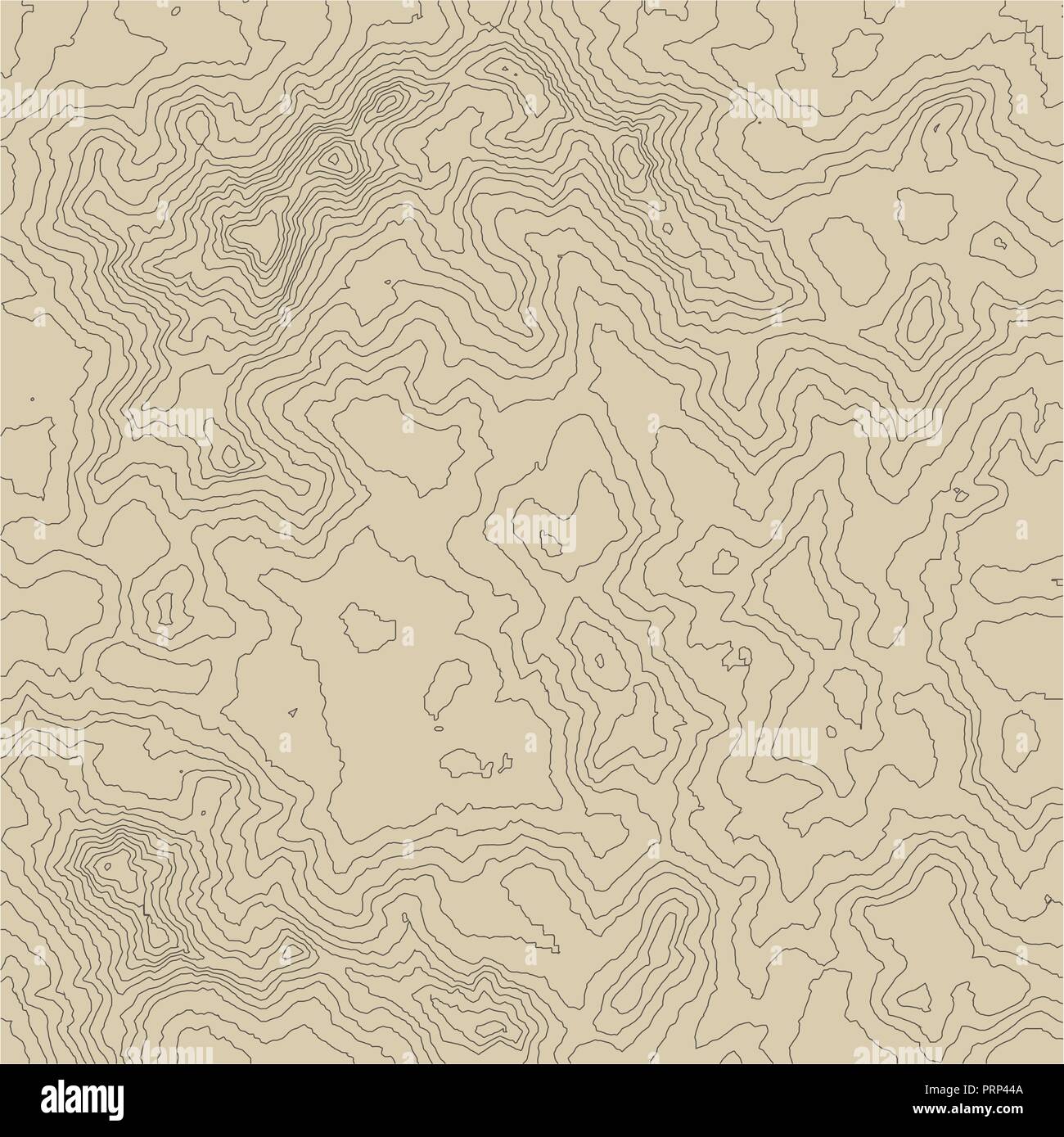 Topographic map background with space for your copy Stock Vector