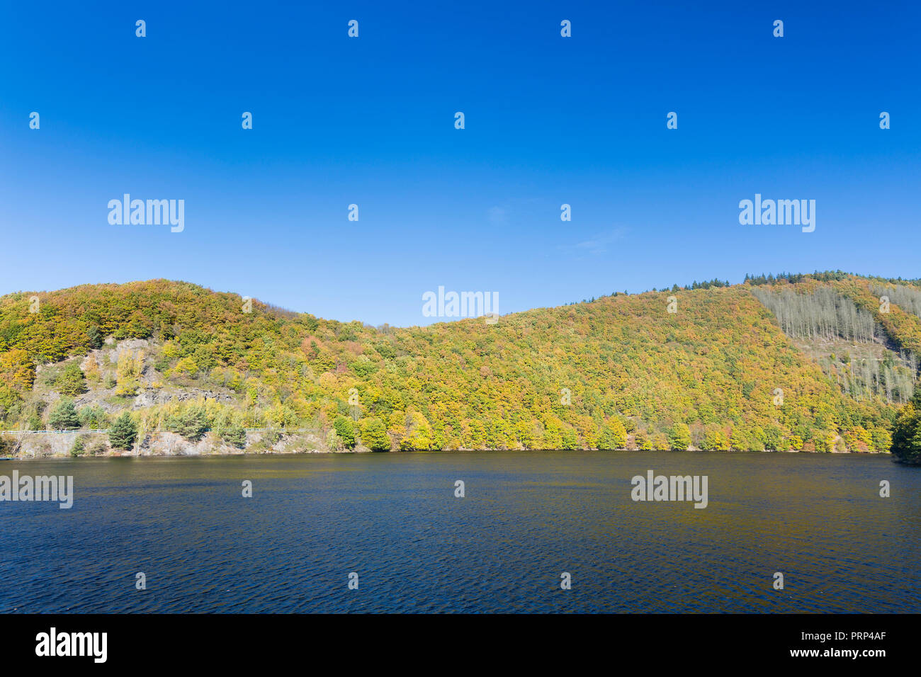 Fall lake shore forest hi-res stock photography and images - Alamy