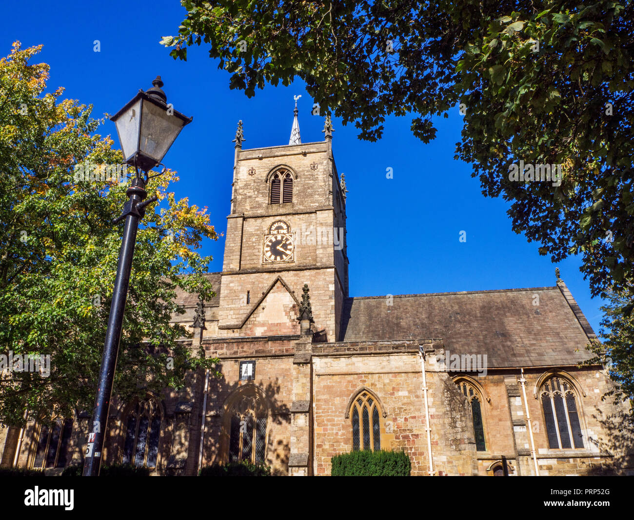 St John the Baptist Parish Church Knaresborough North Yorkshire England Stock Photo