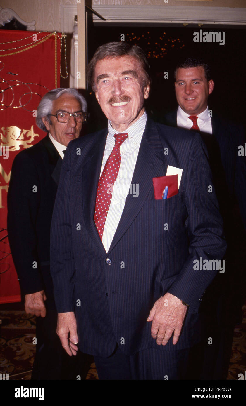 Fred Trump at The Plaza Hotel on June 1, 1991 in New York City. Credit: Walter McBride/MediaPunch Stock Photo