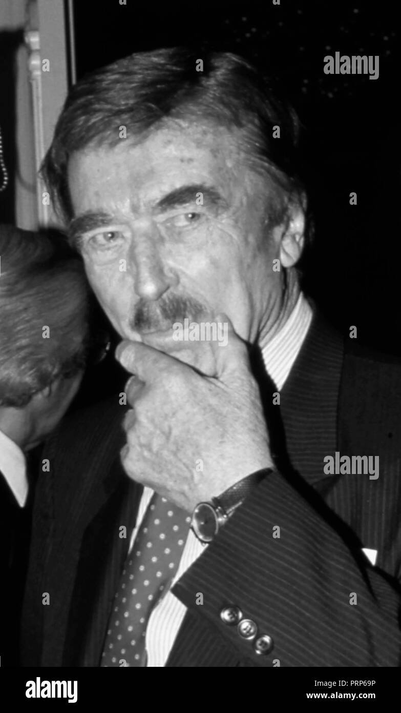 Fred Trump at The Plaza Hotel on June 1, 1991 in New York City. Credit: Walter McBride/MediaPunch Stock Photo
