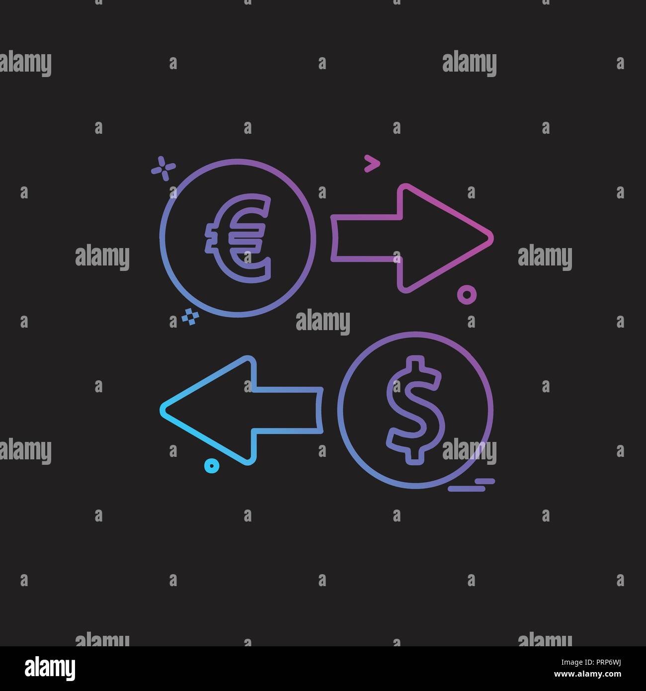 Dollar icon design vector Stock Vector Image & Art - Alamy