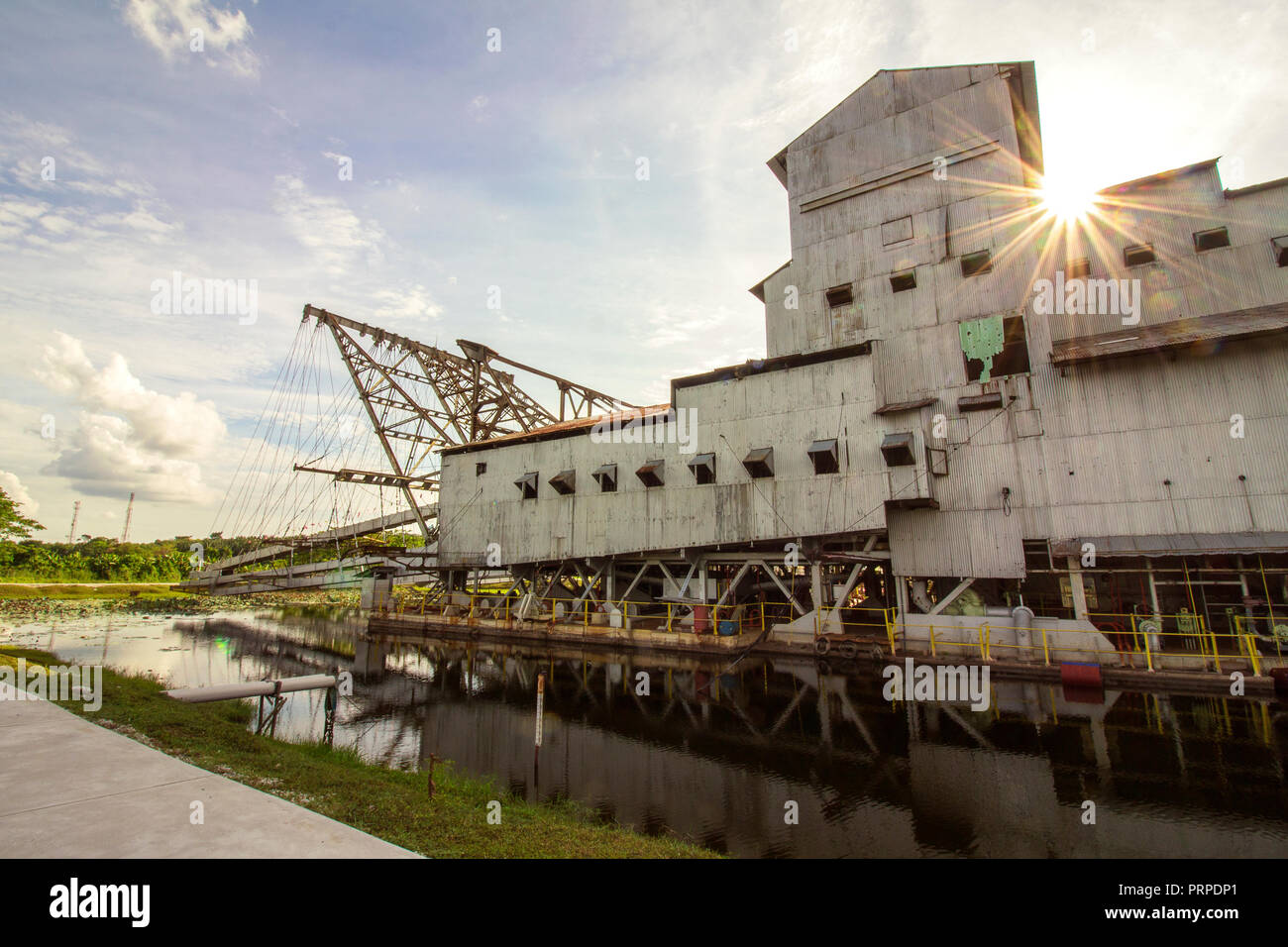 Exterior Look Of A Remaining Tin Dredges In Perak Malaysia It Was By The British Design Engineering Company In Bucket Line Dredges During 1930s The Stock Photo Alamy