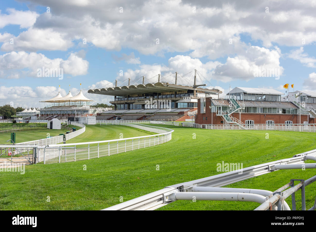 Goodwood Racecourse, Kennel Hill, Chichester, West Sussex, England, United Kingdom Stock Photo