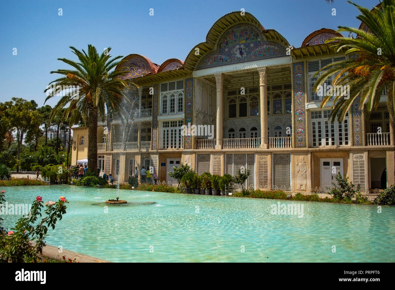 Qavam House at Eram Garden in Shiraz, Iran Stock Photo Alamy