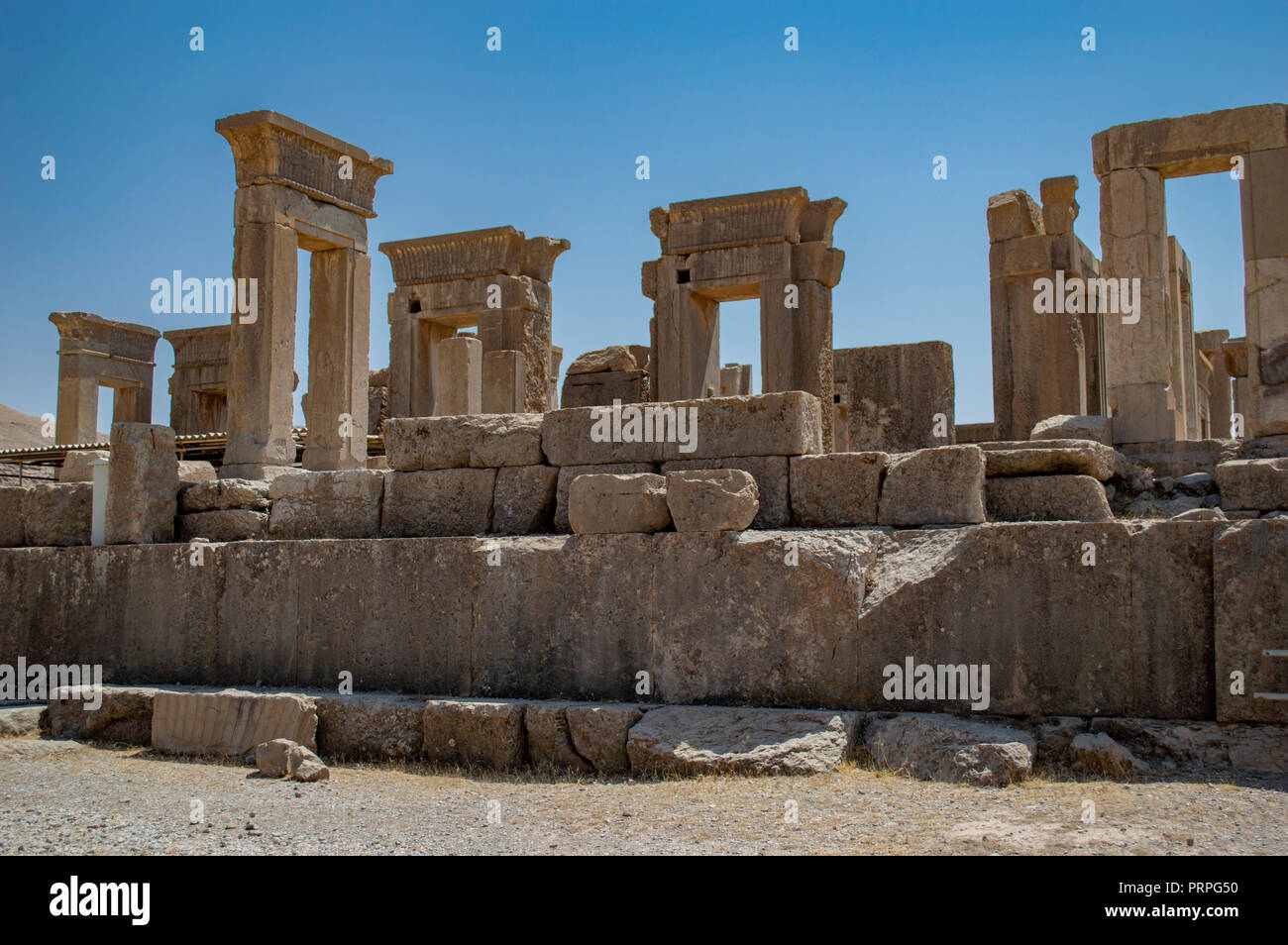 The Apadana at Persepolis, Iran Stock Photo - Alamy