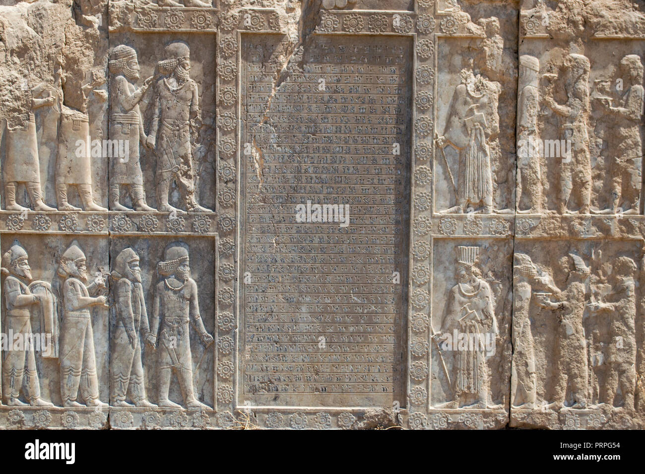Relief carving ruins ancient persian hi-res stock photography and ...